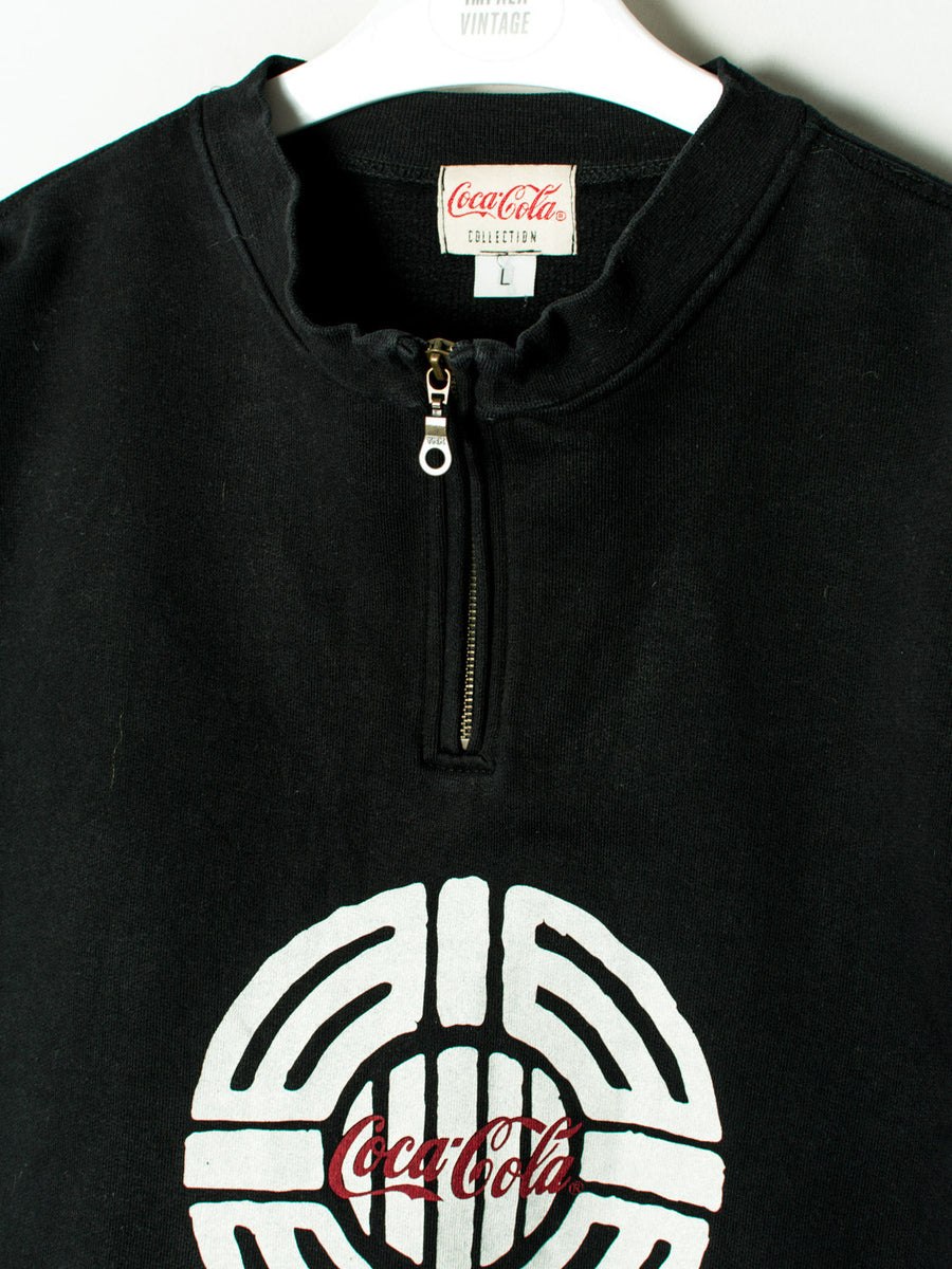 Coca-Cola Collection 1/3 Zipper Sweatshirt