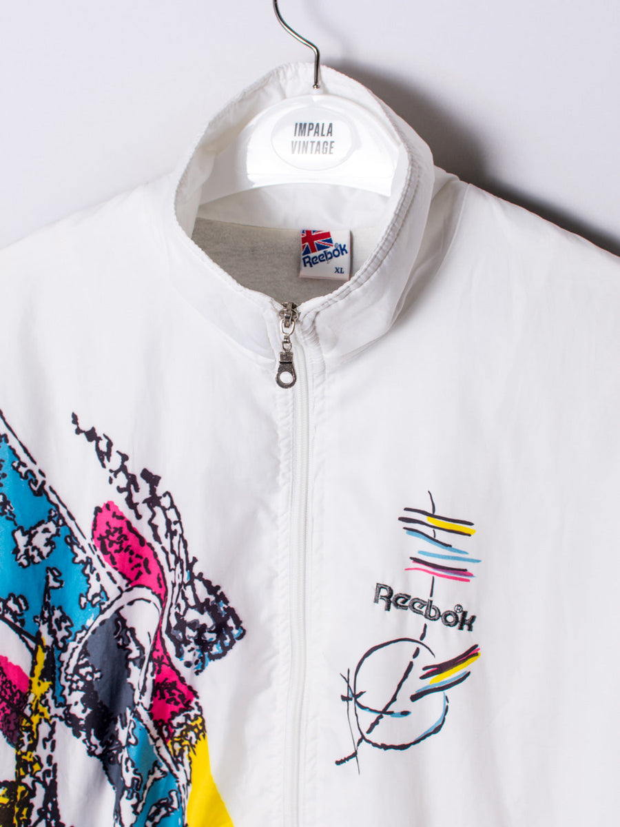 Reebok White Shell Jacket