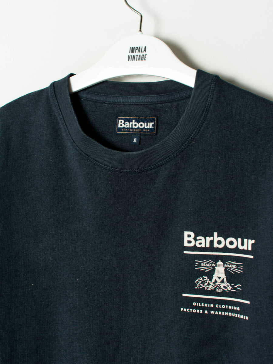 Barbour Navy Blue Sweatshirt