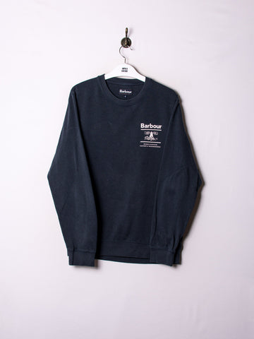 Barbour Navy Blue Sweatshirt