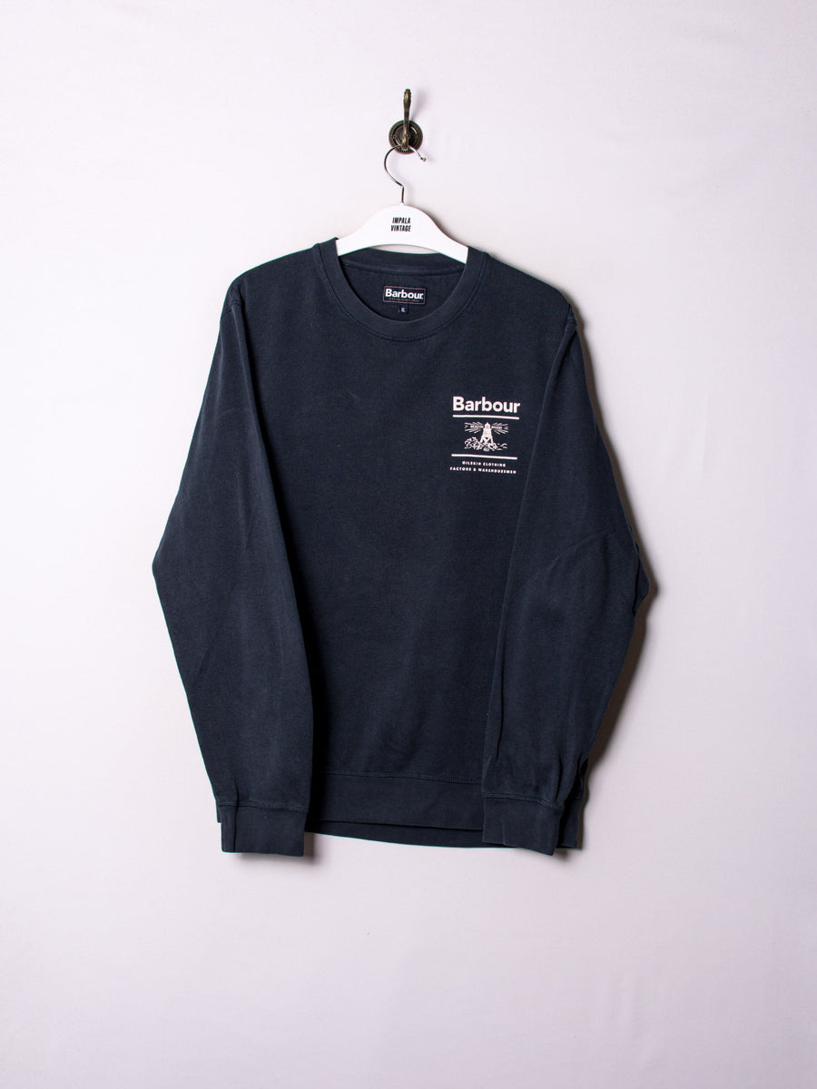 Barbour Navy Blue Sweatshirt