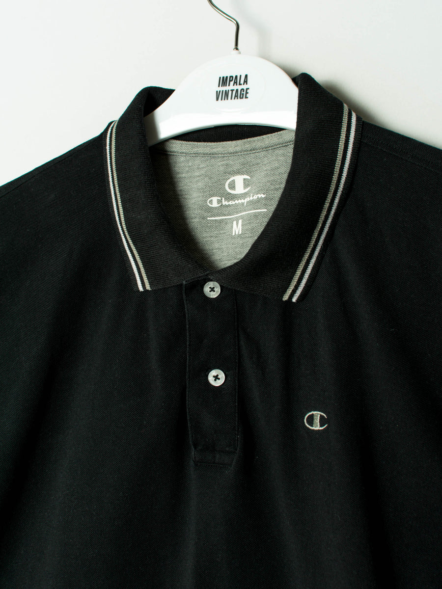 Champion Black Poloshirt
