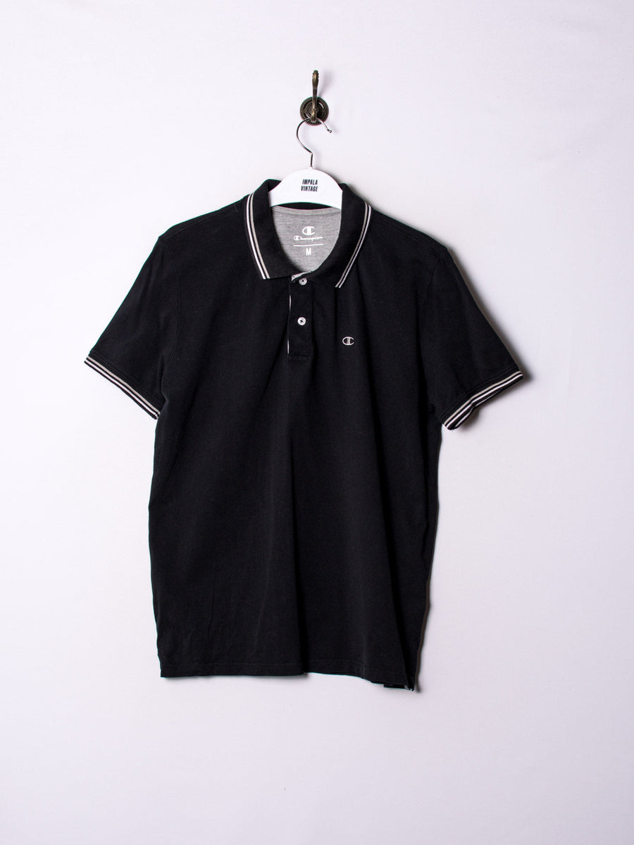 Champion Black Poloshirt