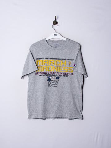 Arizona State Sun Devils Champion Grey Cotton Tee