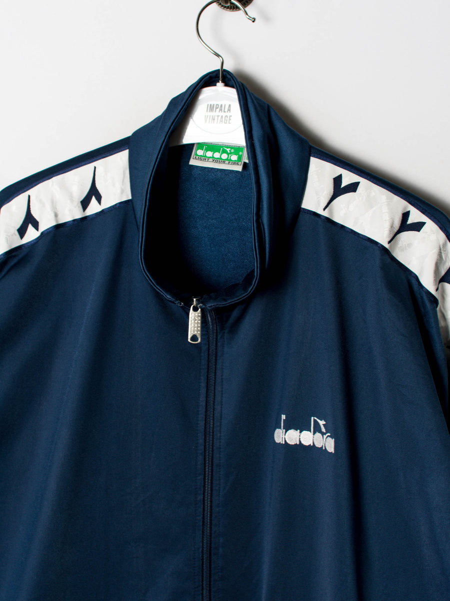 Diadora Navy Blue Track Jacket