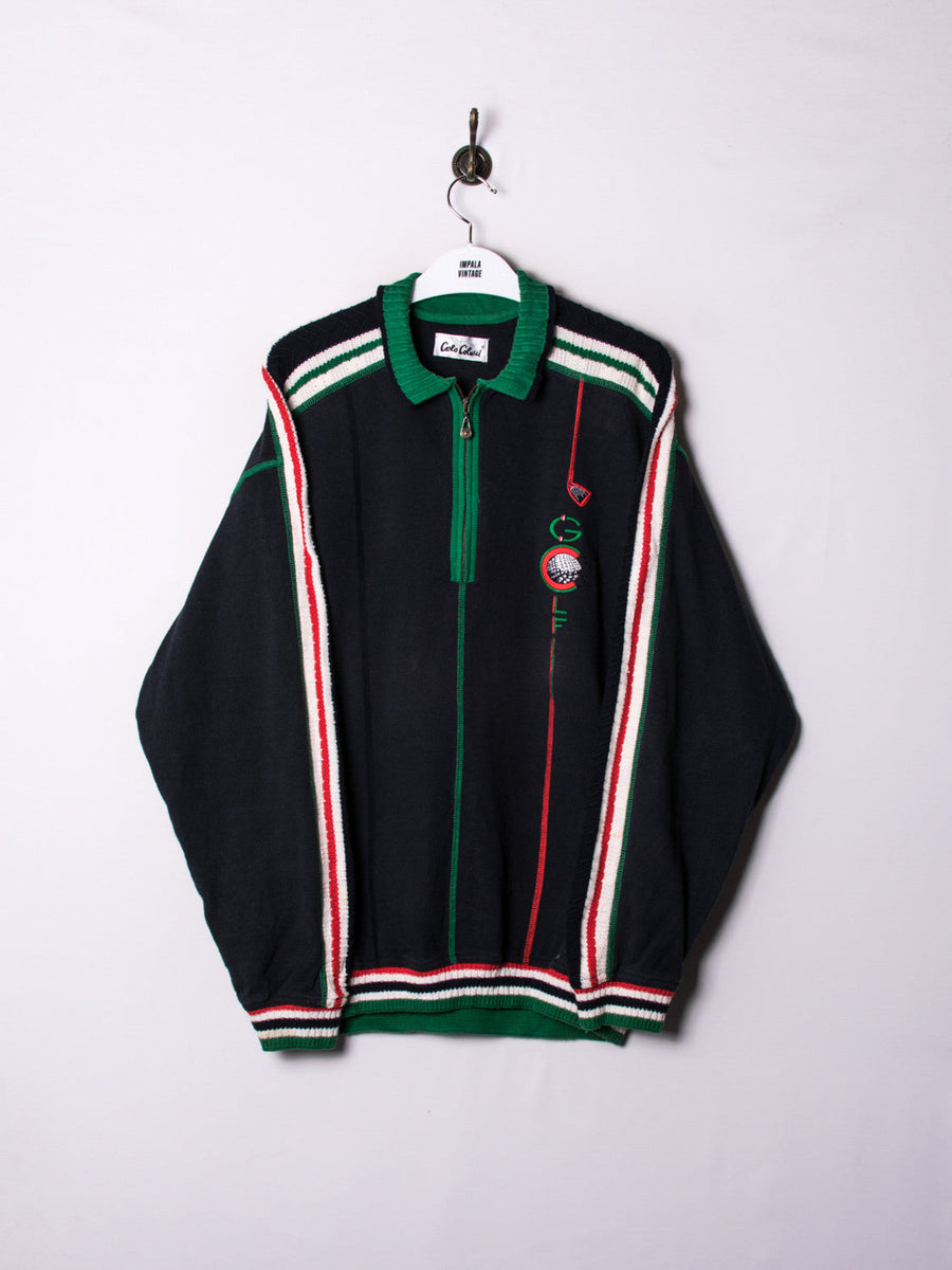 Carlo Colucci 1/3 Zipper Sweater