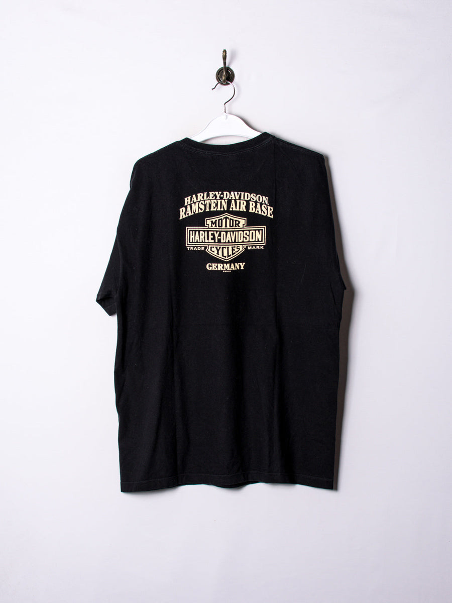 Harley Davidson Black Cotton Tee