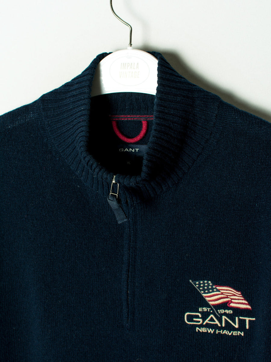 GANT Middled Zipper Sweater