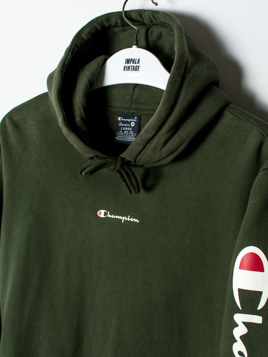 Champion Green Hoodie