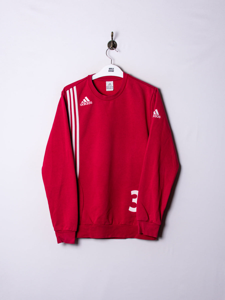 Adidas Red Sweatshirt