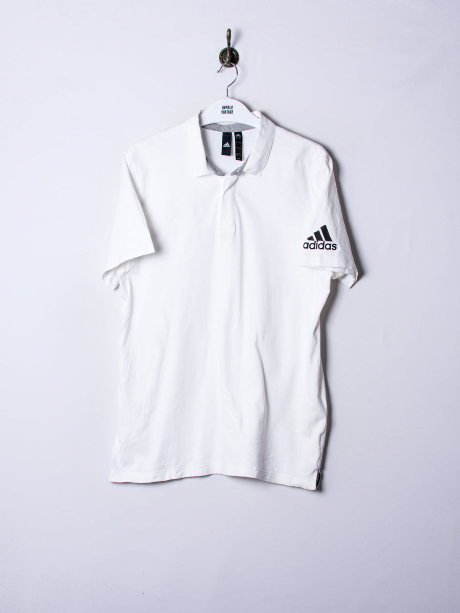 Adidas White Poloshirt