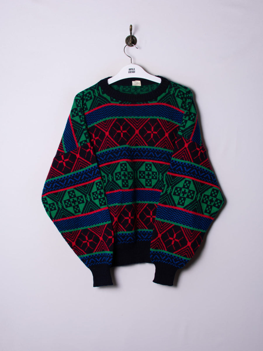 Retro Color Sweater