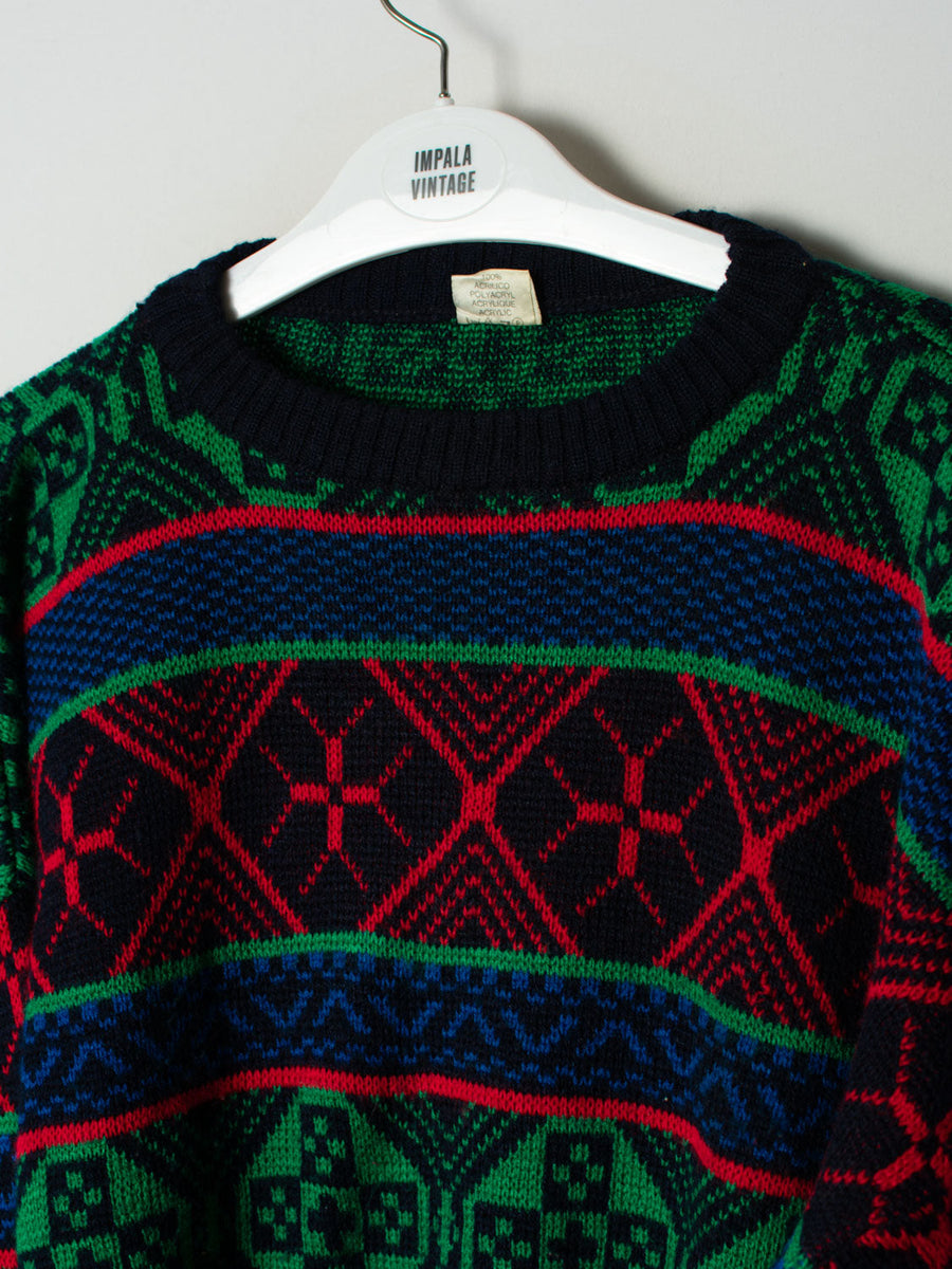 Retro Color Sweater