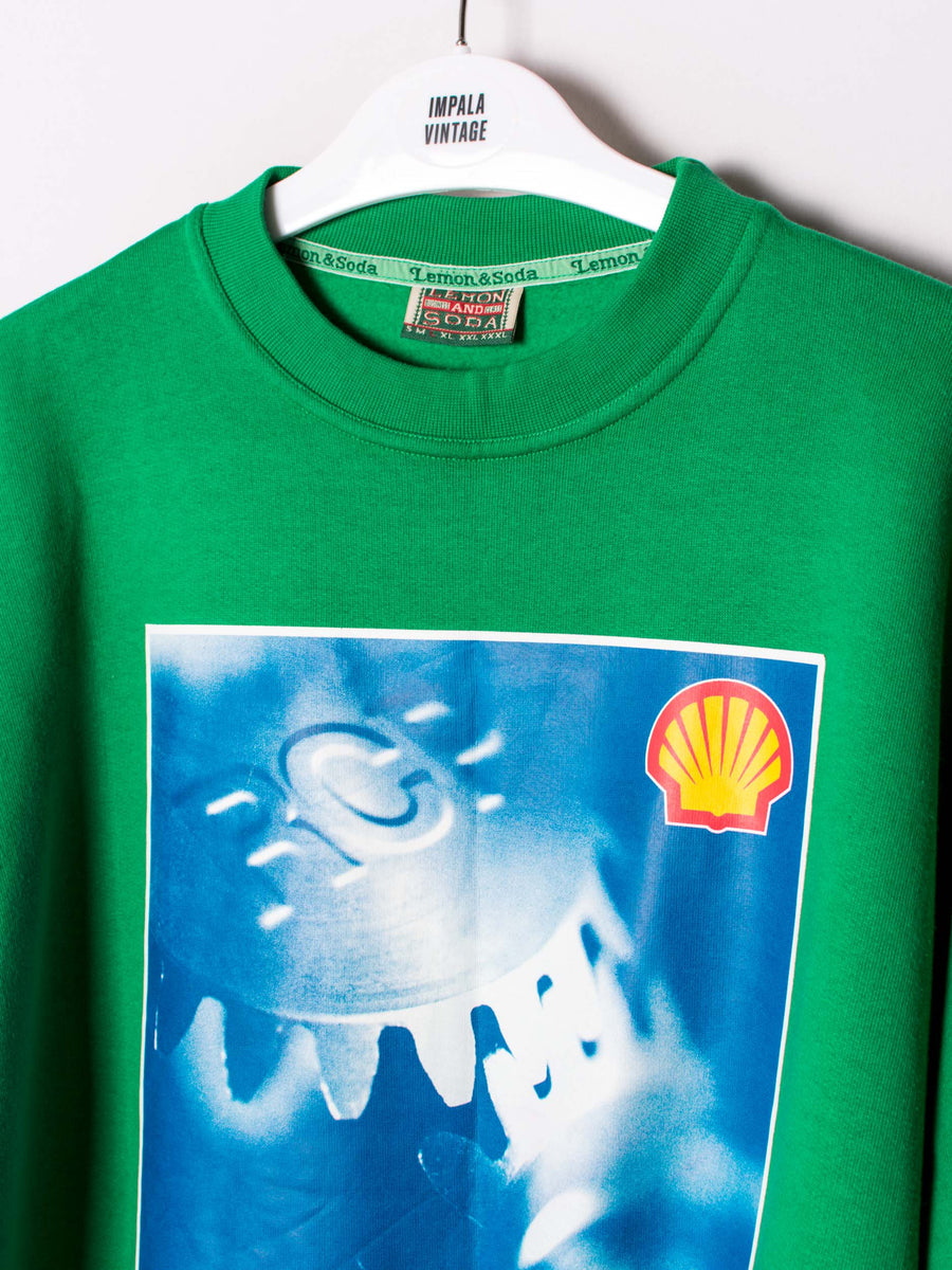Lemon & Soda Shell Sweatshirt