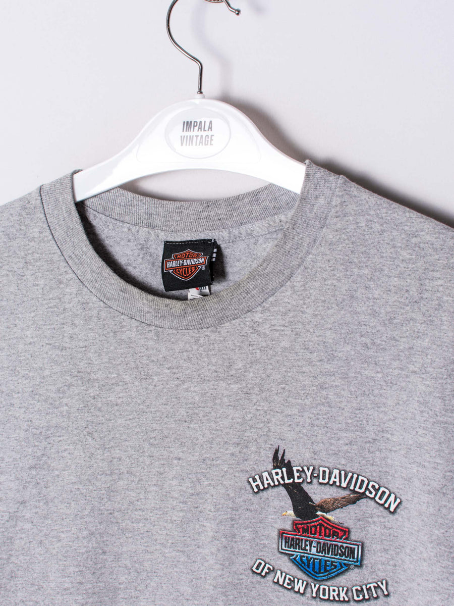 Harley Davidson Grey Cotton Tee