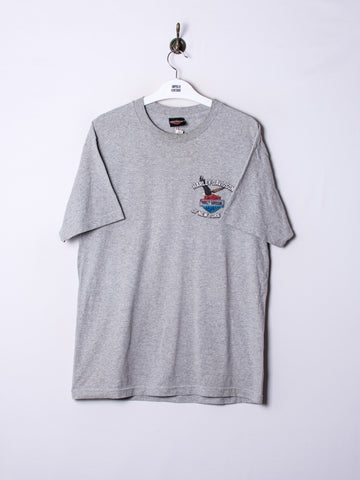Harley Davidson Grey Cotton Tee