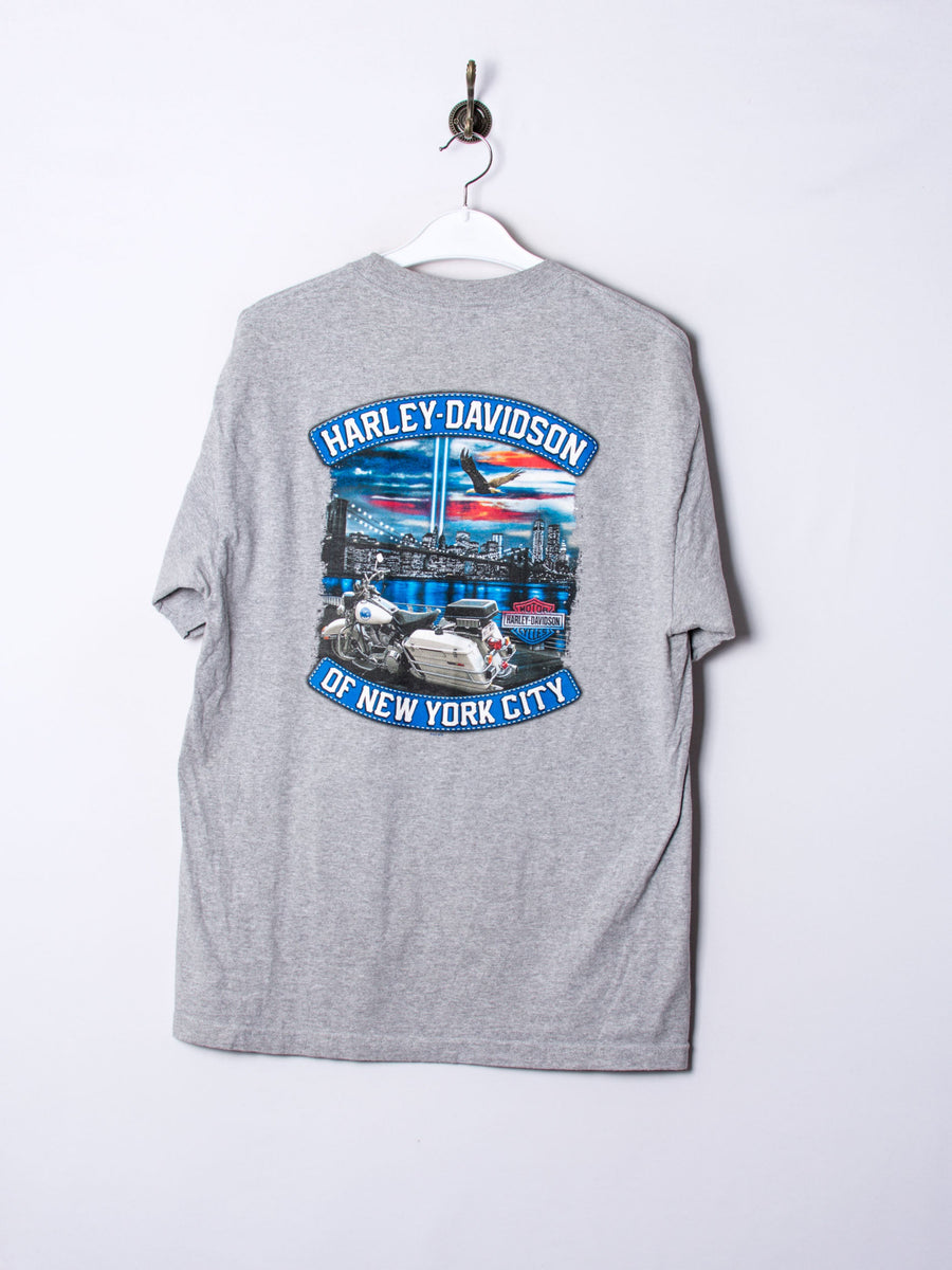 Harley Davidson Grey Cotton Tee