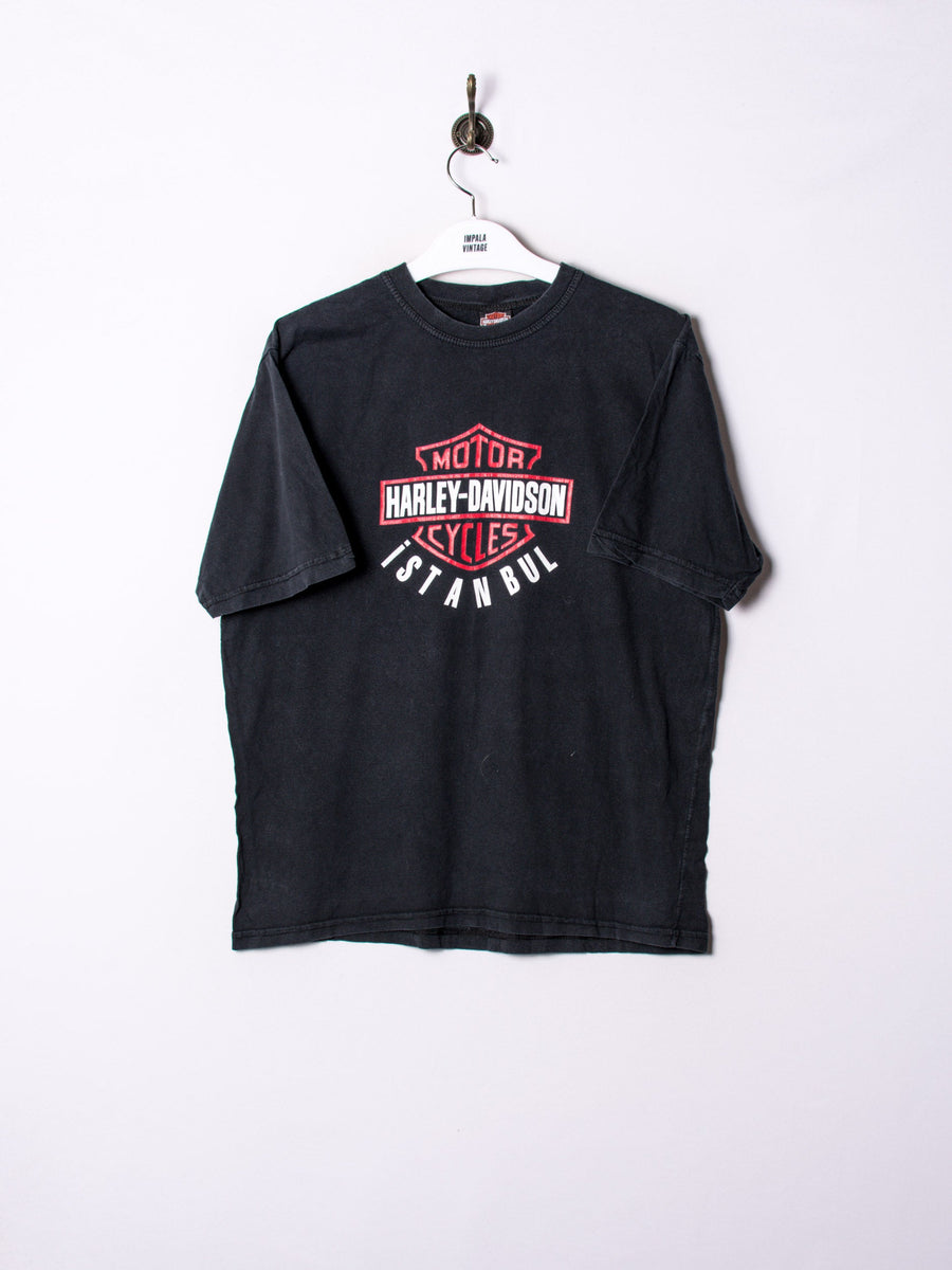 Harley Davidson Black Cotton Tee