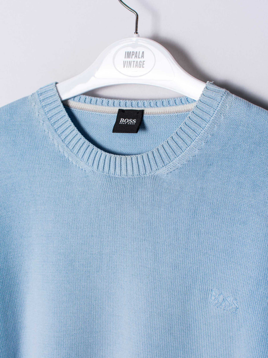 Hugo Boss Light Blue Sweater