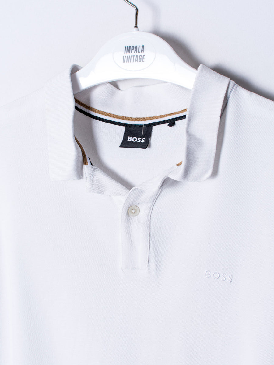 Hugo Boss White Poloshirt