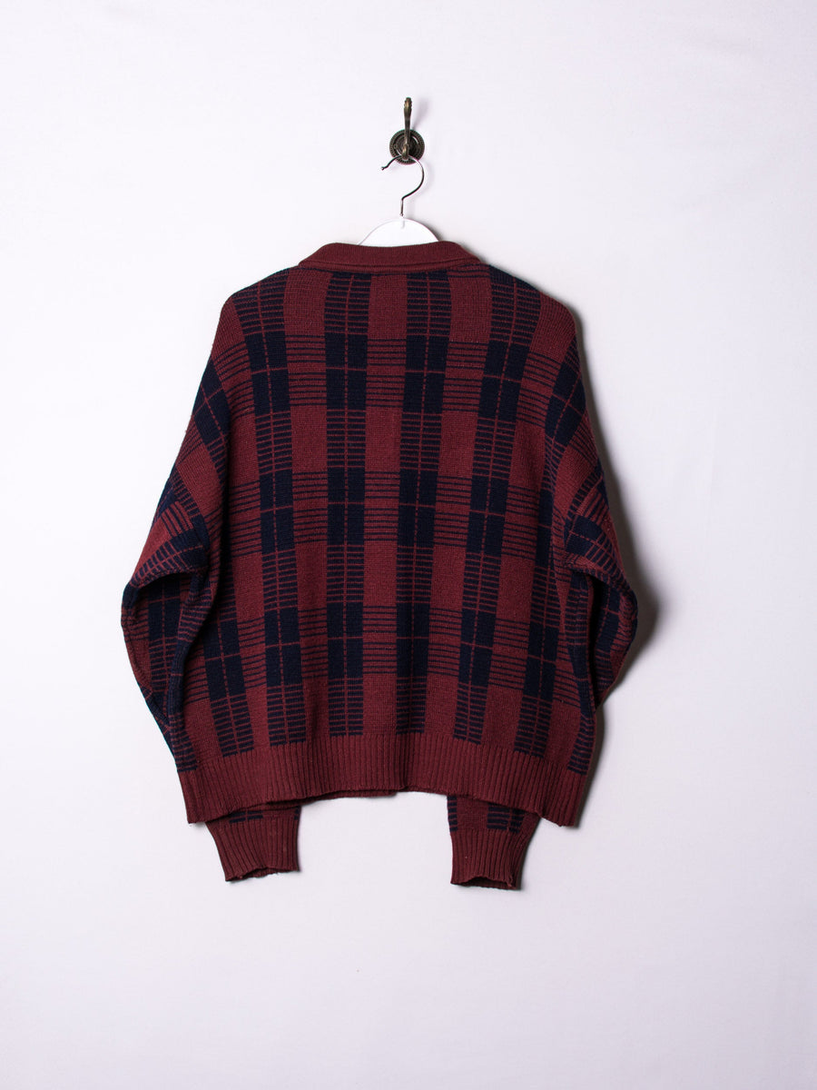 Blau 1/3 Buttoned Sweater