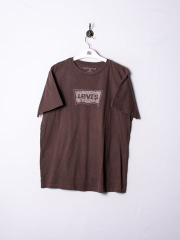 Levi's Brown Cotton Tee