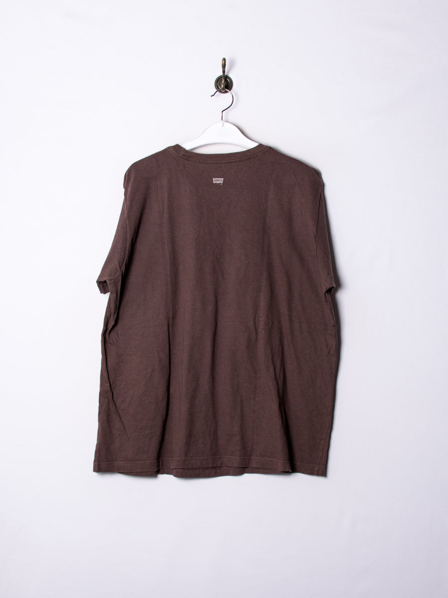 Levi's Brown Cotton Tee