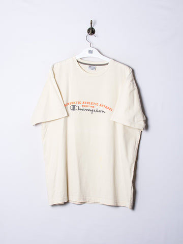 Champion Cream Cotton Tee