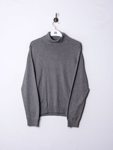 Tommy Hilfiger Grey Turtleneck Sweater