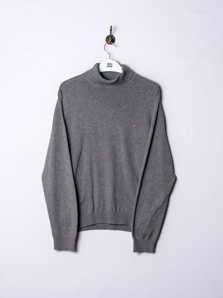 Tommy Hilfiger Grey Turtleneck Sweater