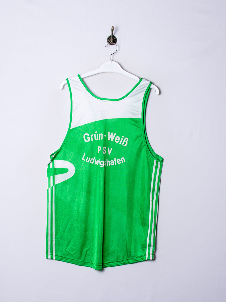 Adidas Originals Green & White Tanktop
