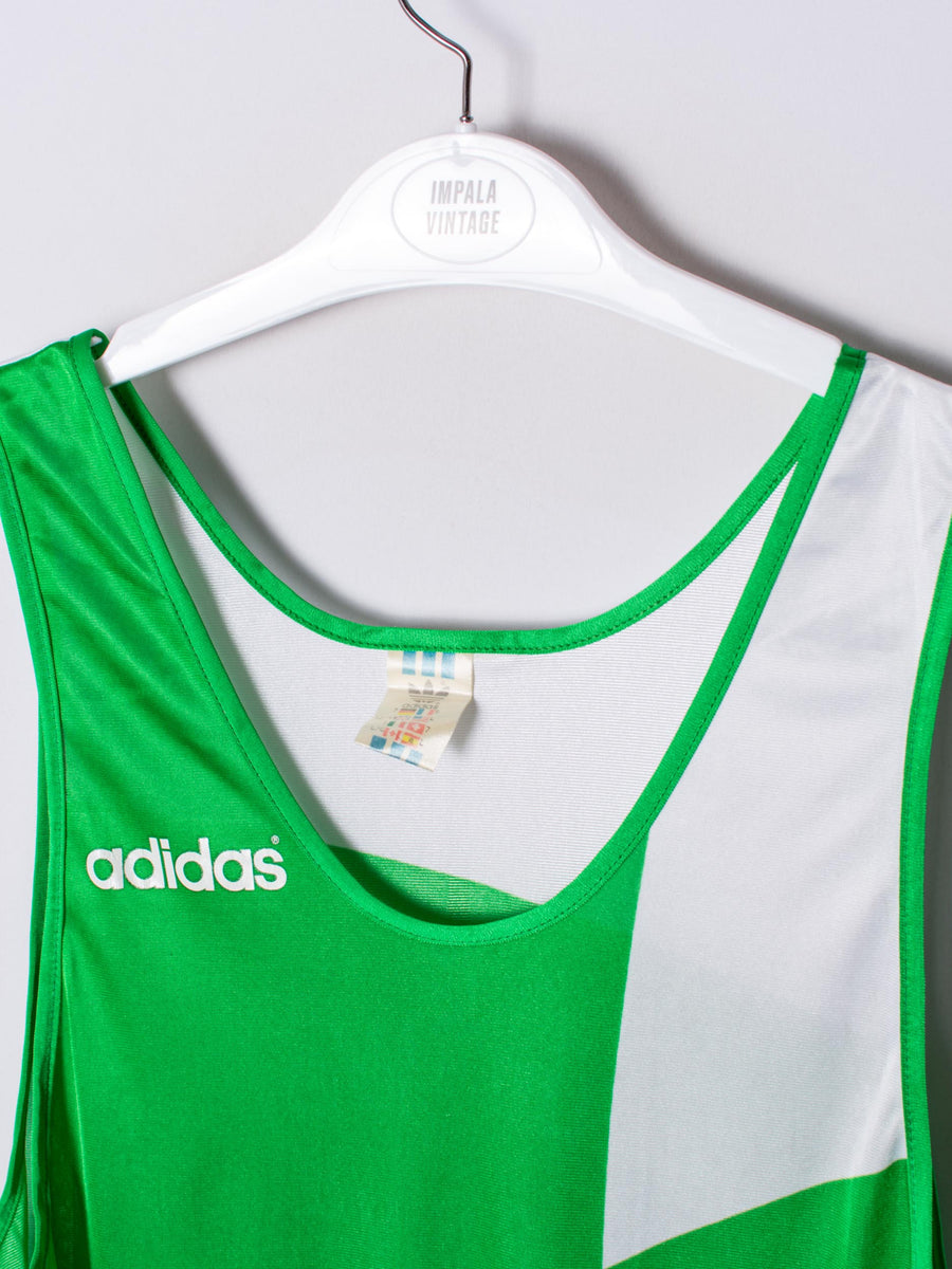 Adidas Originals Green & White Tanktop
