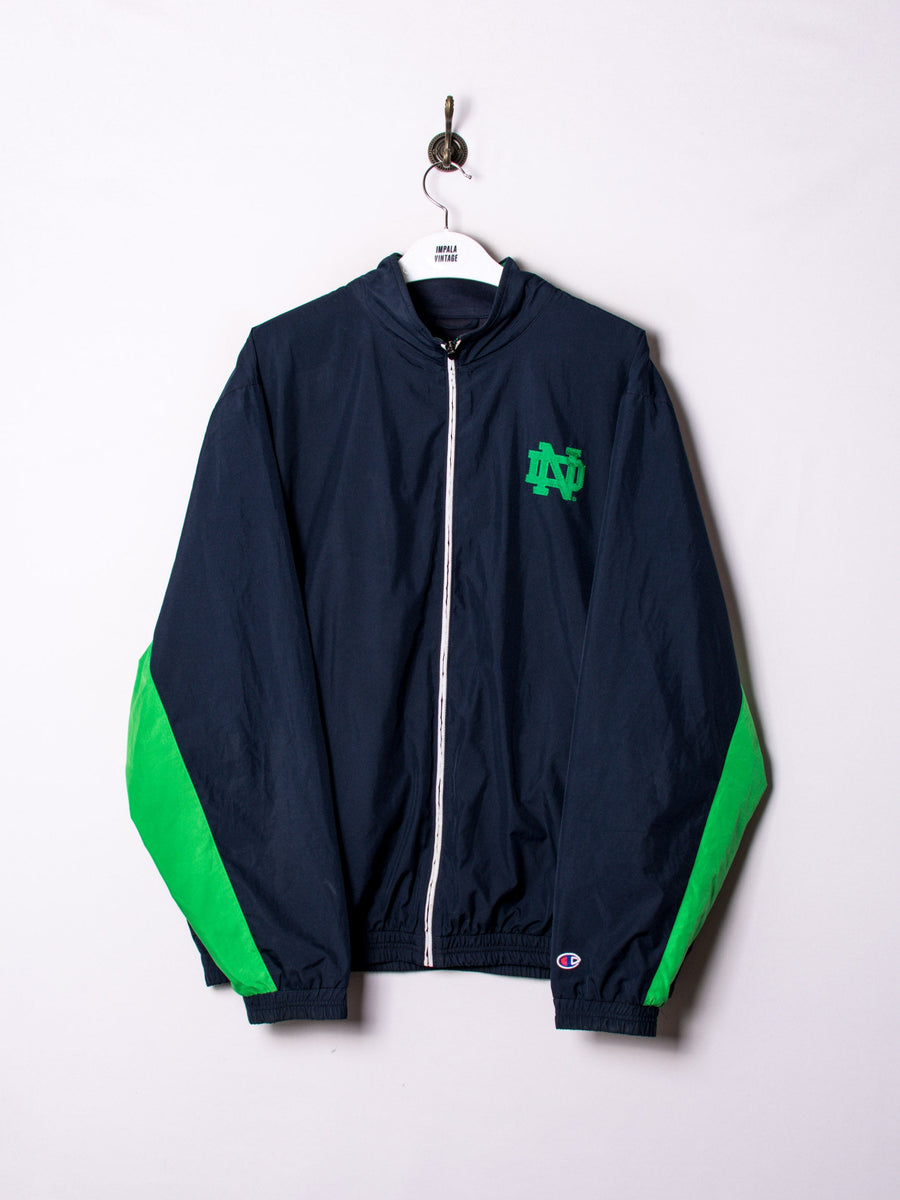 Notre Dame Champion Official Track Jacket