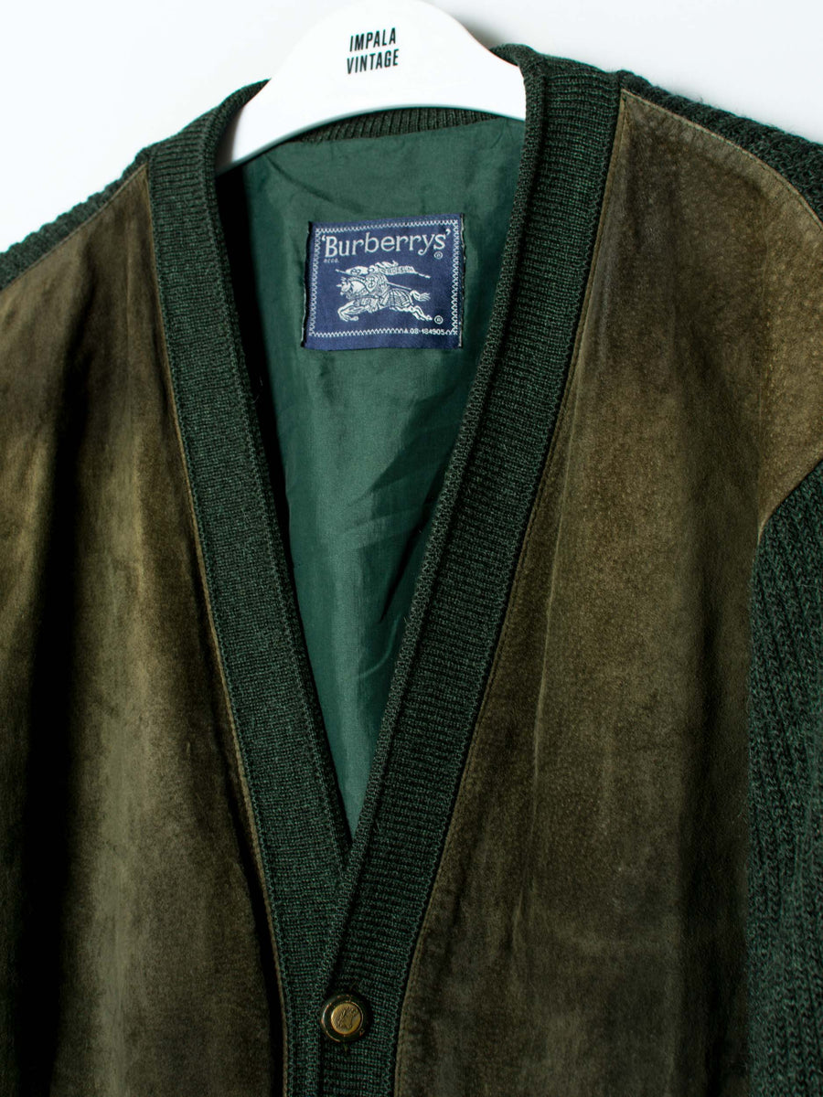 Burberry Green Cardigan