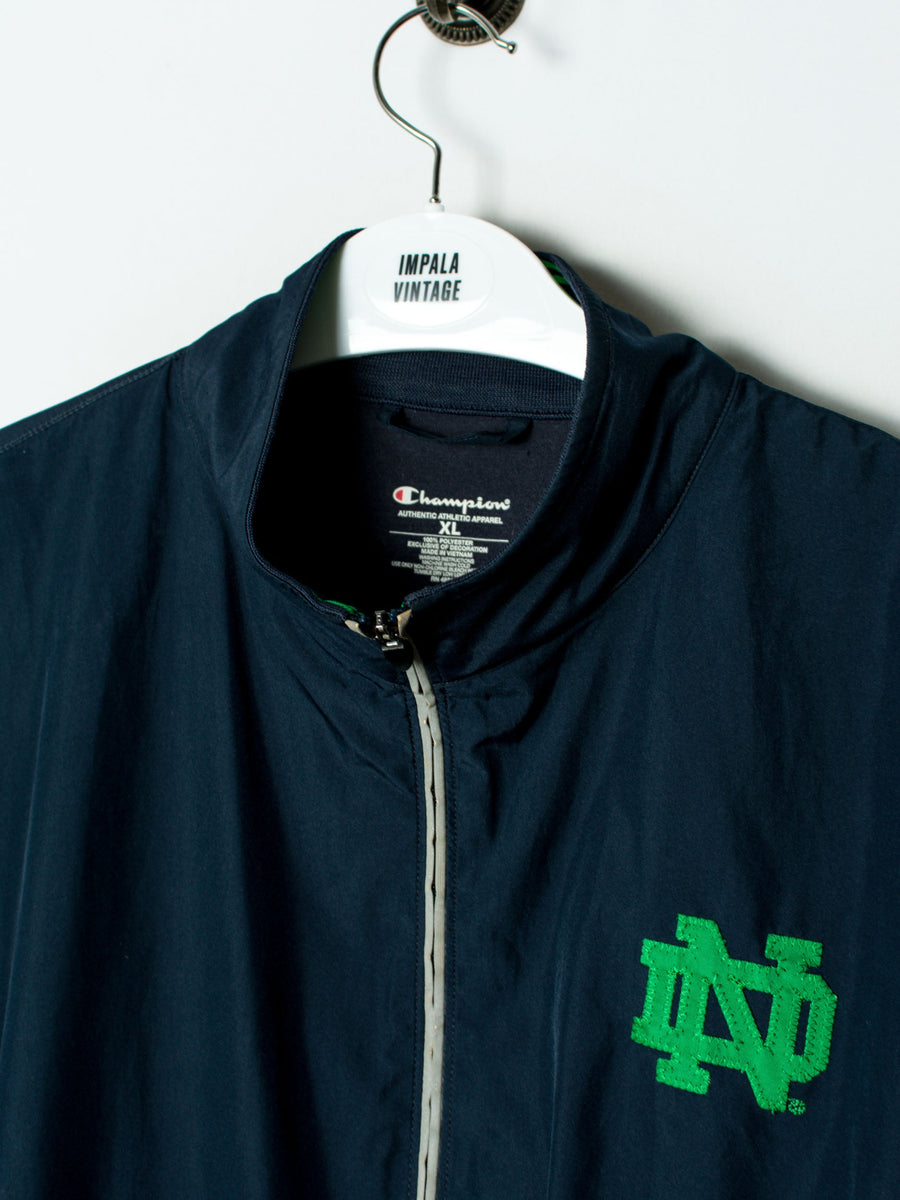 Notre Dame Champion Official Track Jacket