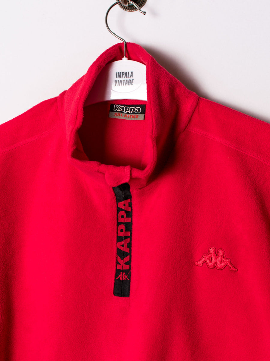 Kappa Red 1/3 Zipper Fleece