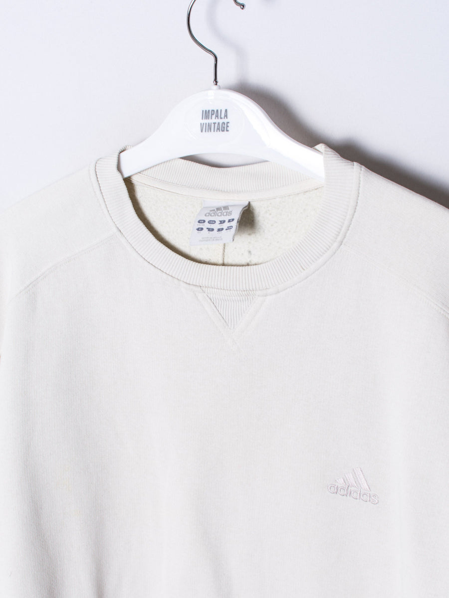 Adidas Cream Sweatshirt