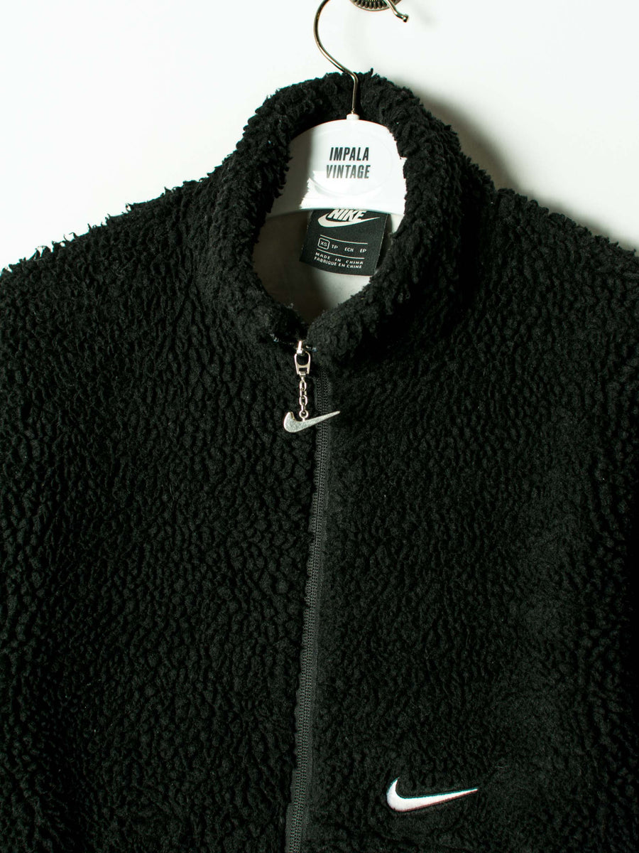 Nike Black Zipper Fleece