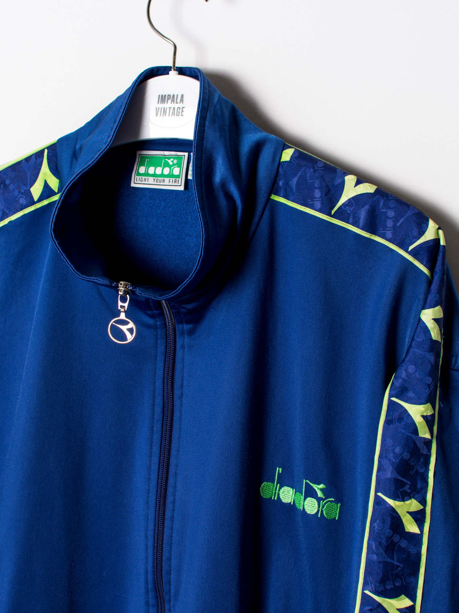 Diadora Blue Track Jacket
