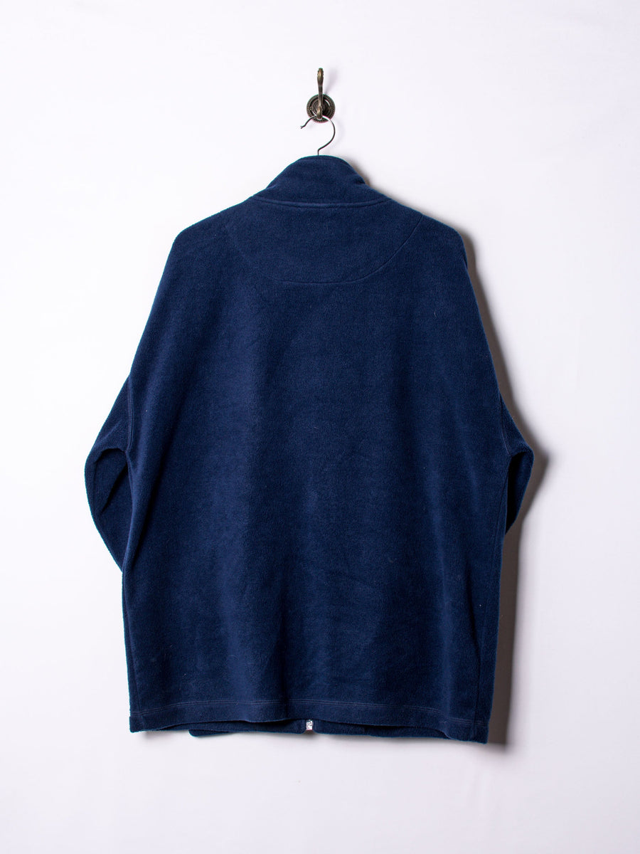 Adidas Navy Blue Zipper Fleece