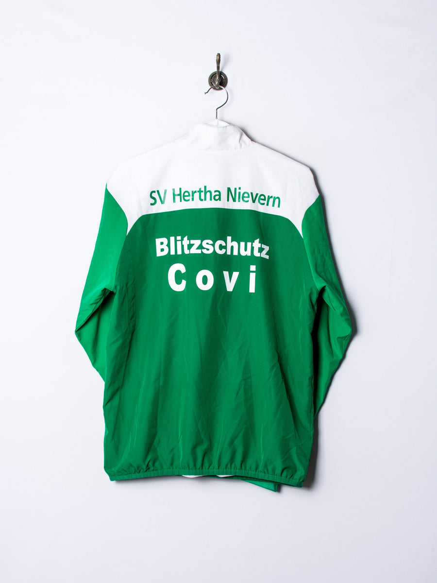 SV Hertha 1910 Puma Green & White Track Jacket