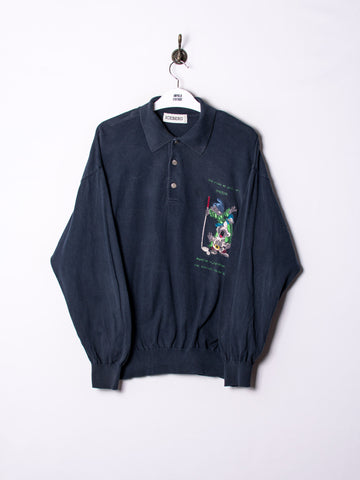 Iceberg Navy Blue Sweatshirt