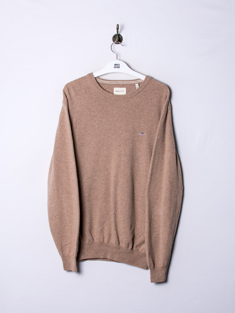 Gant Cream Roundneck Sweater