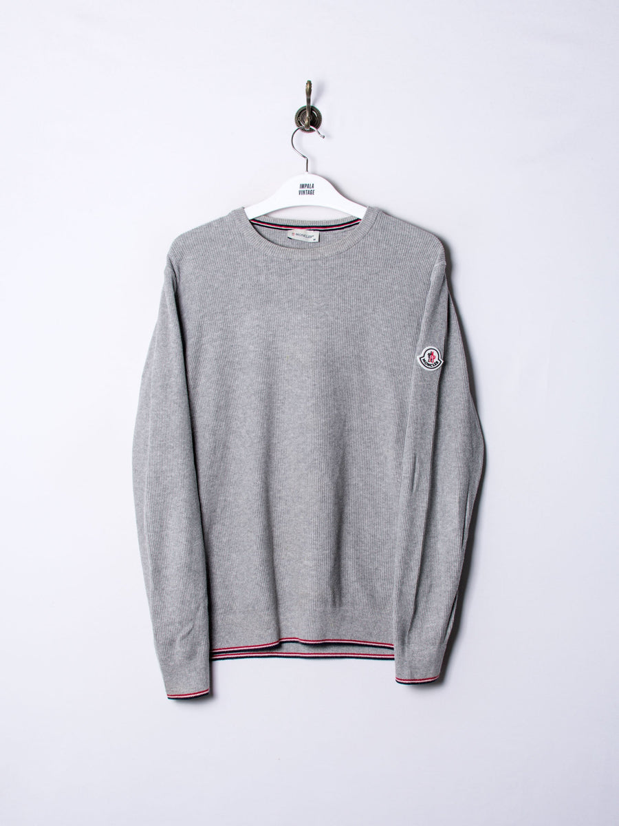 Moncler Grey Roundneck Sweater