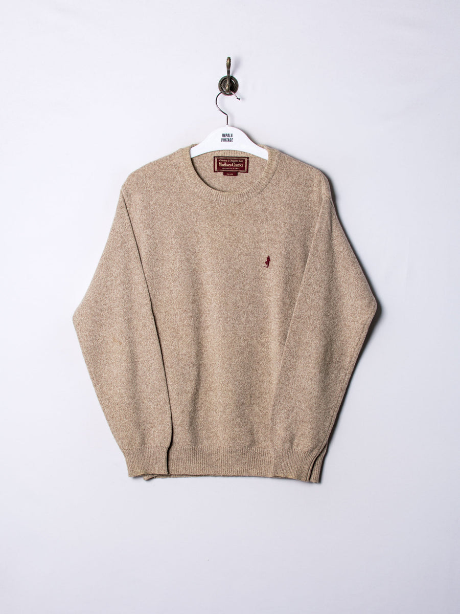 Marlboro Cream Sweater