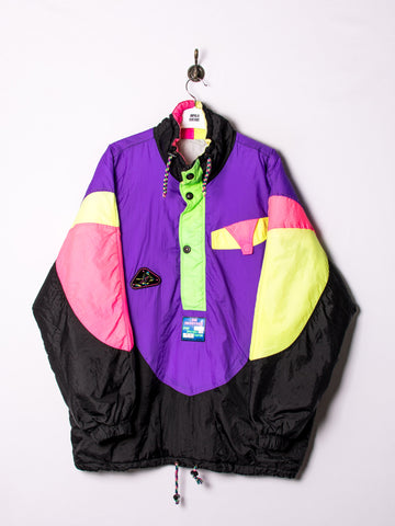 Ski Marathon Middle Buttoned Vintage Skijacket