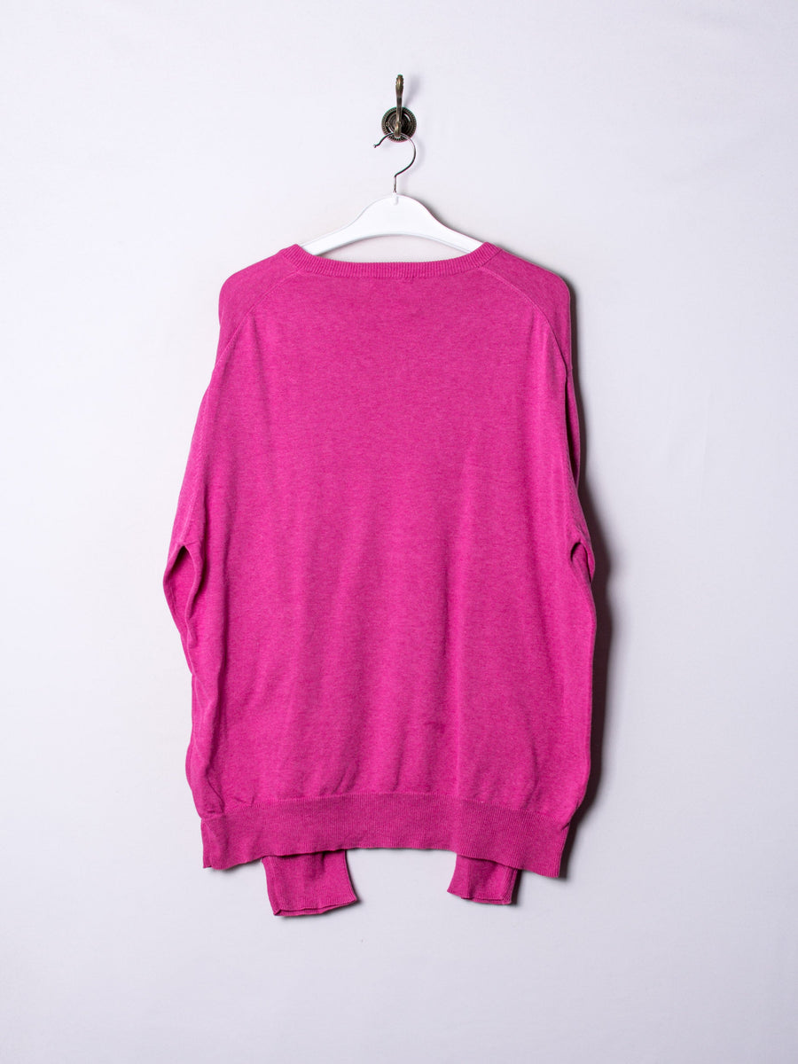Gant Pink V-Neck Sweater