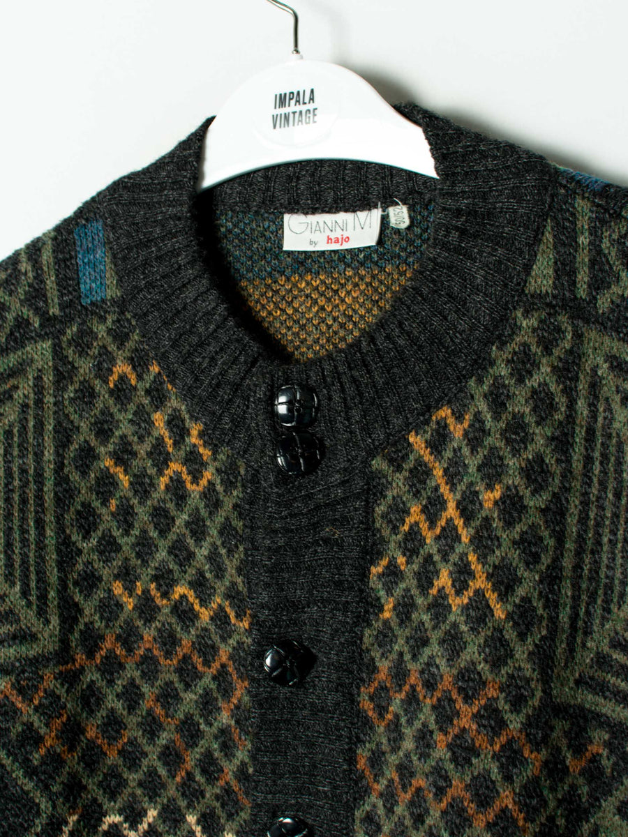 Gianni M Buttoned Cardigan