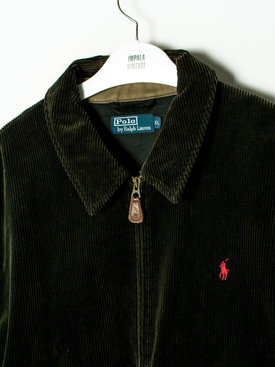 Polo Ralph Lauren Green Corduroy Harrington