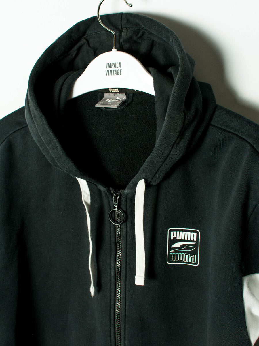 Puma B&W Zipper Hoodie